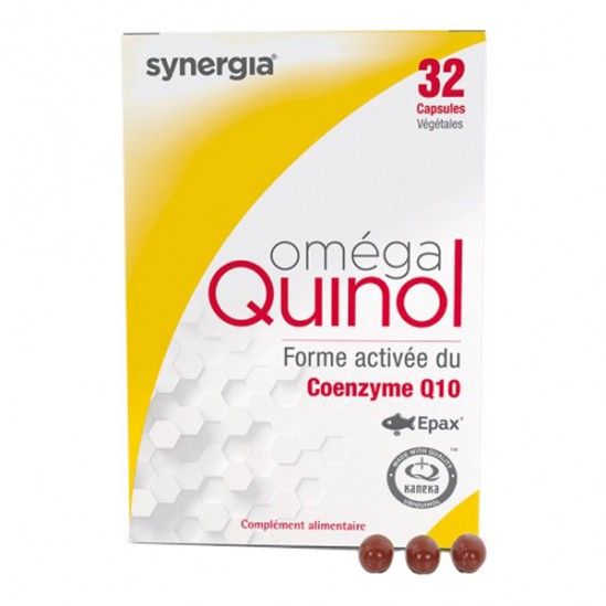 Synergia Oméga Quinol 32 capsules