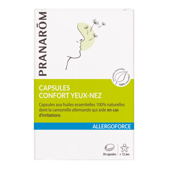 Pranarôm allergoforce confort yeux nez 30 capsules