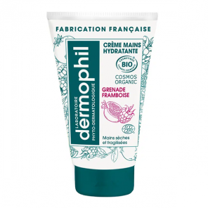 Dermophil Indien crème mains grenade framboise bio 50ml