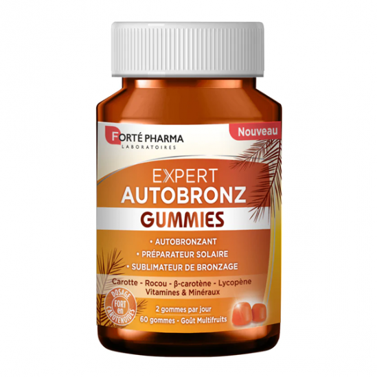 Forté Pharma Expert Autobronz gummies 60 gommes