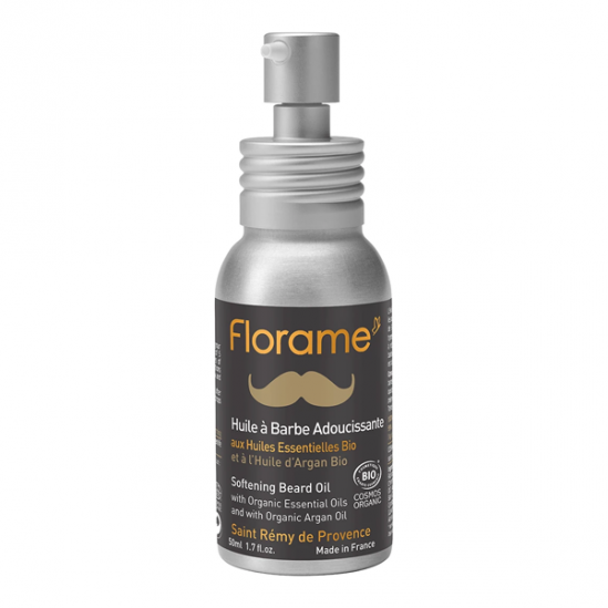 Florame huile à barbe adoucissante bio 50ml