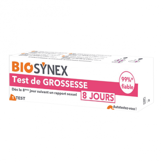 Biosynex Exacto test de grossesse 8 jours