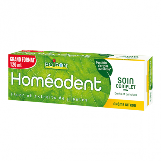 Boiron Homéodent dentifrice soin complet citron 120ml