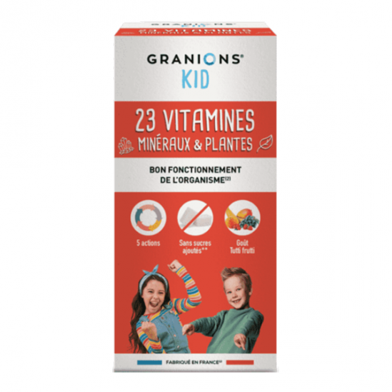 Granions Kid 23 vitamines minéraux & plantes 200ml