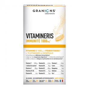 Granions Vitamineris Immunité 1000mg - 30 comprimés