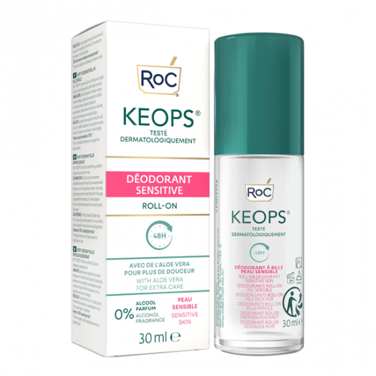 Roc Keops déodorant sensitive roll-on 30ml