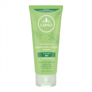 Laino gel douche 3 en 1 thé vert bio 200ml