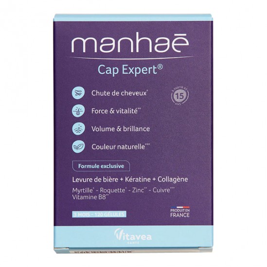 Manhaé Cap Expert 120 gélules