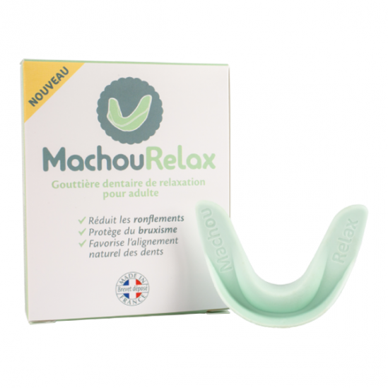 Machouyou machourelax gouttière dentaire relaxation pour adulte