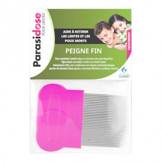 Parasidose peigne fin