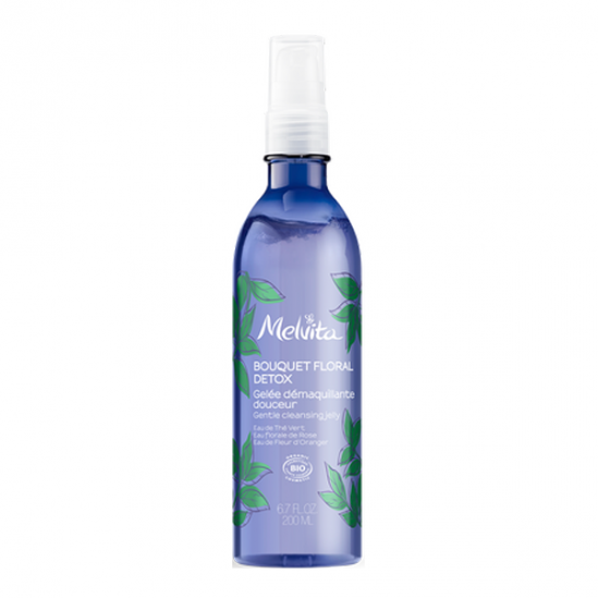 Melvita gelée démaquillante bouquet floral détox 200ml