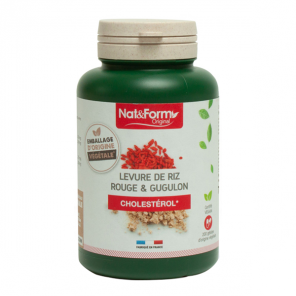 Nat&Form Levure de riz rouge et gugulon 200 gélules