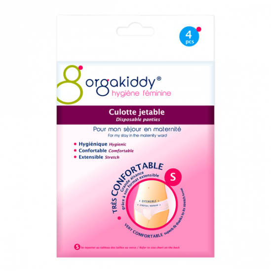 Orgakiddy culotte jetable taille L sachet de 4 pièces