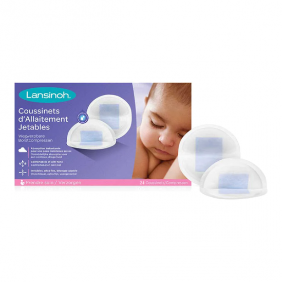 Lansinoh coussinet d'allaitement jetable 24 pièces