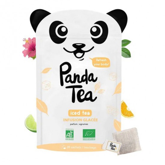 Panda Tea Iced Detox citron agrumes 28 sachets