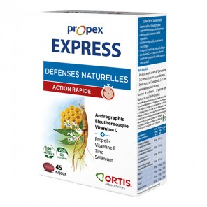 Ortis Propex Express premiers signes 45 comprimés