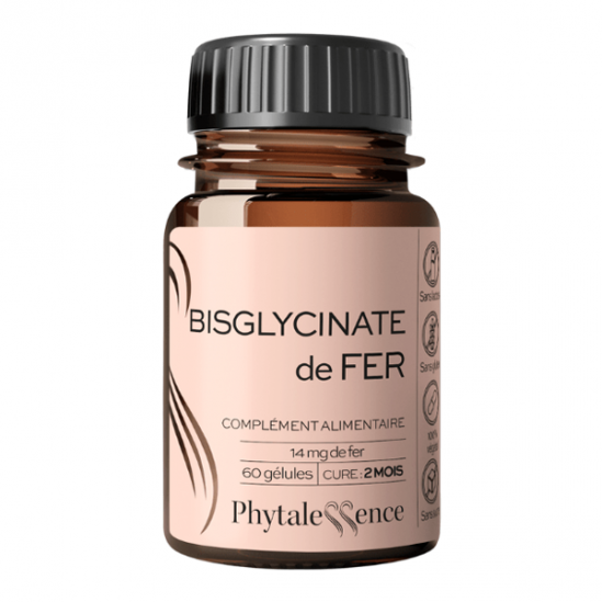 Phytalessence Bisglycinate de Fer 60 gélules