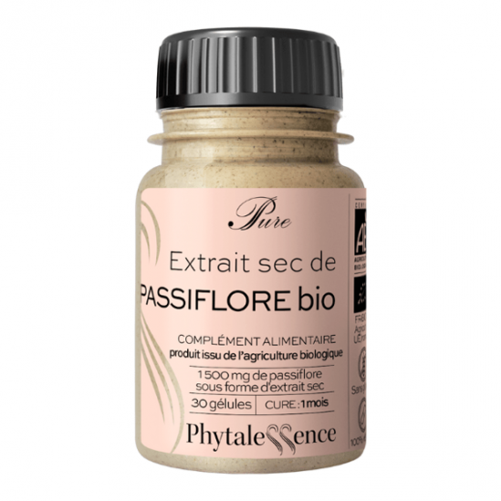 Phytalessence Pure extrait sec passiflore bio 30 gélules