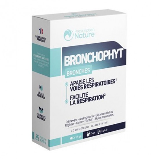 Pharma Nature bronchophyt 15 comprimés Pharma Nature bronchophyt 15 comprimés
