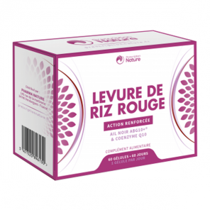 Pharma Nature Levure de Riz Rouge 60 comprimés