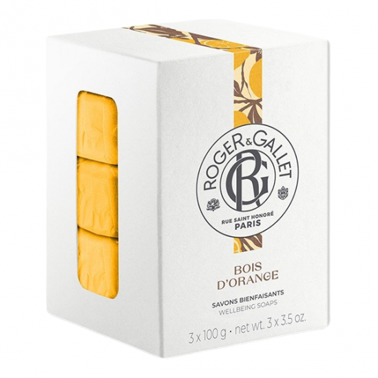 Roger & Gallet Bois d'Orange 3 savons bienfaisants 100g