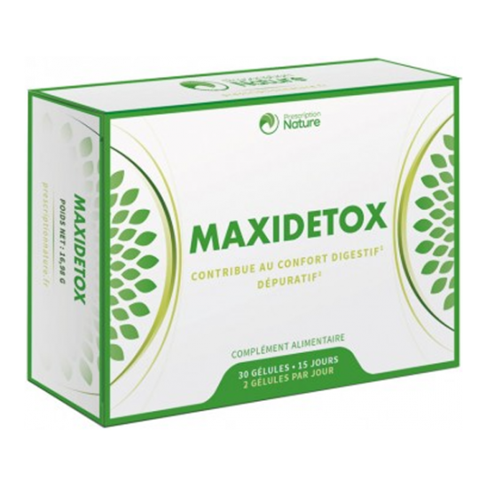 Pharma Nature Maxidetox 30 comprimés Pharma Nature Maxidetox 30 comprimés