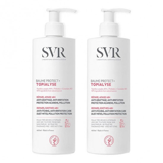 SVR Topialyse Baume Protect+ lot de 2 x 400ml