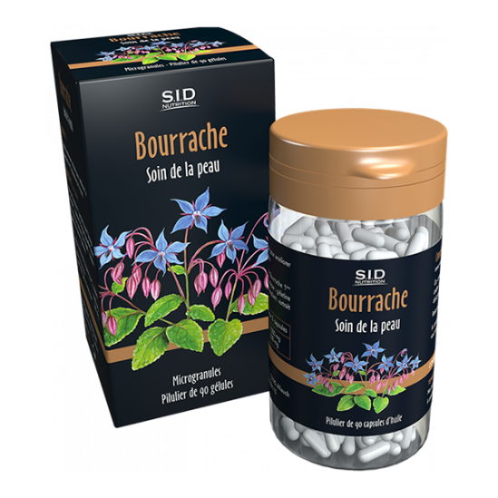 SID Nutrition Bourrache 90 capsules