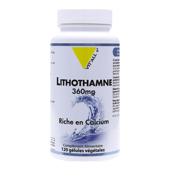 Vitall + lithothamne 360mg 120 gélules