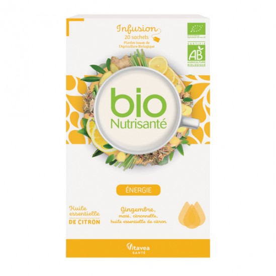 Vitavea infusion bio Énergie 20 sachets