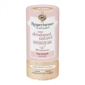 Respectueuse Mon déodorant naturel fleur de karité bio 50gr