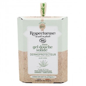 Respectueuse gel douche solide dermoprotecteur bio 75gr