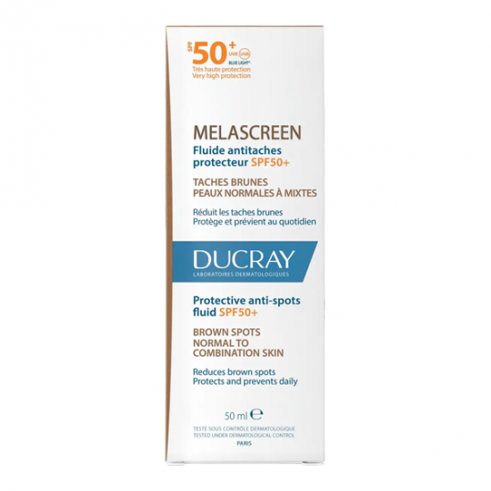 Ducray Melascreen fluide antitaches brunes protecteur spf50+ 50ml