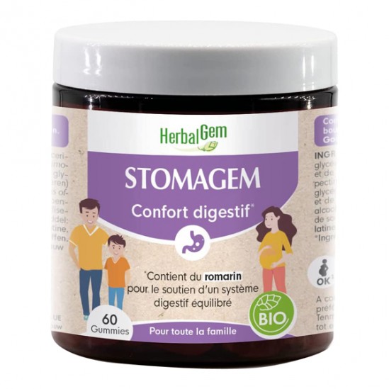 Herbalgem Stomagem confort digestif bio 60 gummies Herbalgem Stomagem confort digestif bio 60 gummies