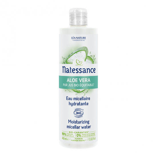 Natessance Aloe vera eau micellaire hydratante 400ml