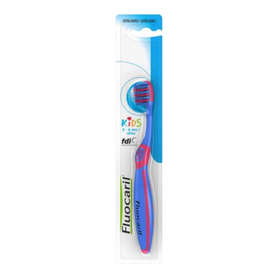 Fluocaril brosse à dents souple kids 2-6 ans