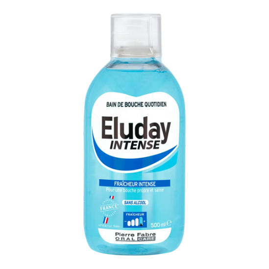 Eluday intense bain de bouche quotidien fraîcheur 500ml