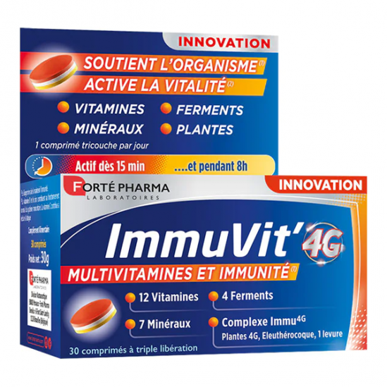 Forté Pharma Immuvit' 4G 30 comprimés