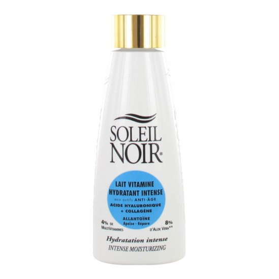 Soleil Noir lait vitaminé hydratant intense 150ml