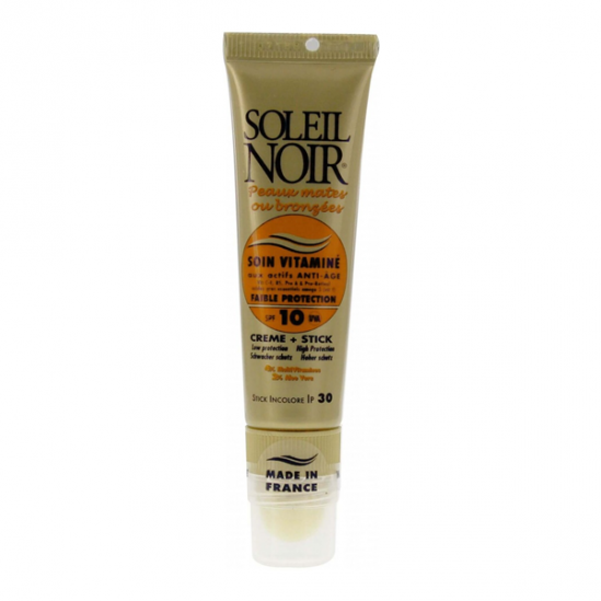 Soleil Noir IP10 combi stick et crème Spf10 - 20ml + 2ml