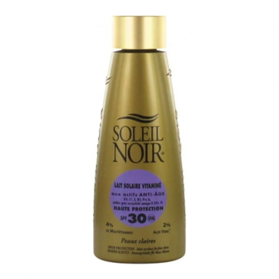 Soleil Noir IP30 lait vitaminé haute protection 150ml