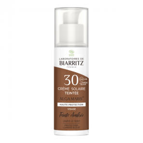 Biarritz Alga Maris crème solaire teintée ambrée spf30 - 50ml