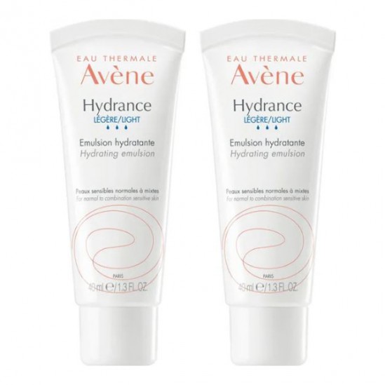 Avène Hydrance Légère peaux sensibles normales à mixtes lot de 2x40ml