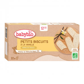 Babybio Petits Biscuits à la vanille 160gr