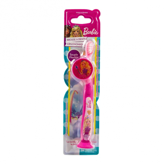 Tinokou Barbie brosse à dents pour enfant