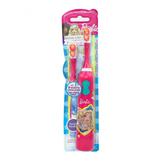 Tinokou Barbie brosse à dents électrique pour enfant