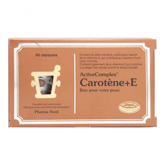 Pharma Nord ActiveComplex Carotène + E 60 capsules