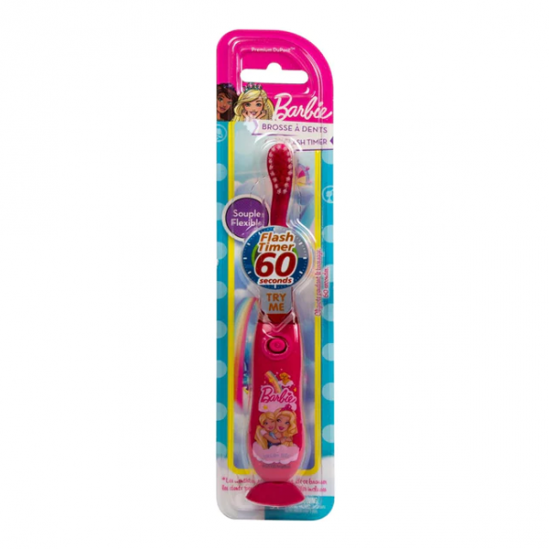 Tinokou Barbie brosse à dents lumineuse pour enfant