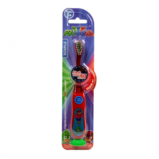 Tinokou Pyjamasques brosse à dents lumineuse pour enfant