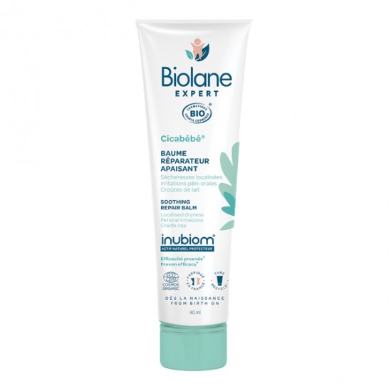 Biolane Expert Cicabébé baume réparateur apaisant bio 40ml